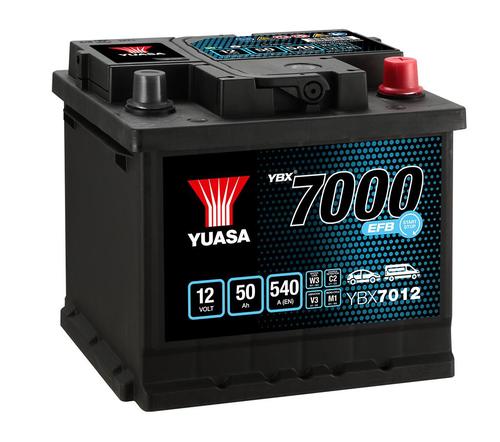 YUASA YBX7012 50Ah EFB STATR/STOP